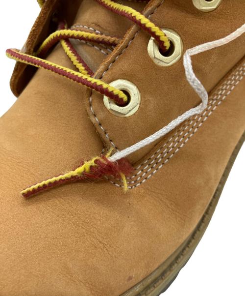 Timberland（ティンバーランド）Timberland (ティンバーランド) 6ホールブーツ ベージュ サイズ:23.5の古着・服飾アイテム