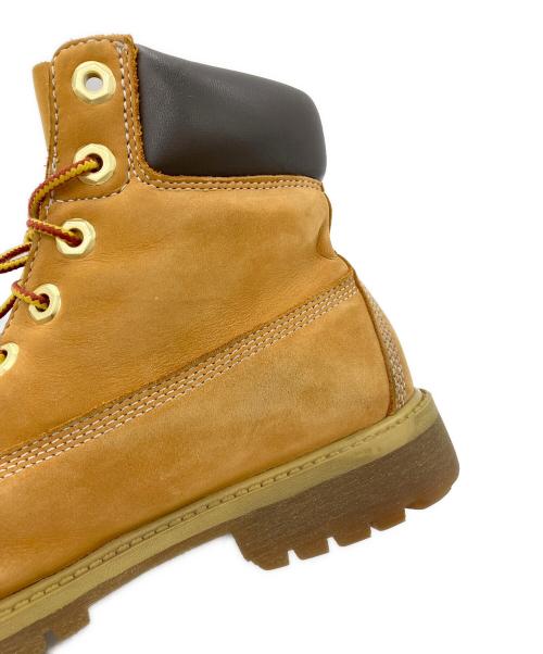 Timberland（ティンバーランド）Timberland (ティンバーランド) 6ホールブーツ ベージュ サイズ:23.5の古着・服飾アイテム