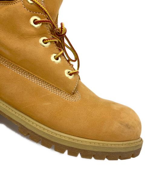 Timberland（ティンバーランド）Timberland (ティンバーランド) 6ホールブーツ ベージュ サイズ:23.5の古着・服飾アイテム