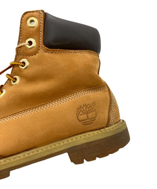 Timberland（ティンバーランド）Timberland (ティンバーランド) 6ホールブーツ ベージュ サイズ:23.5の古着・服飾アイテム