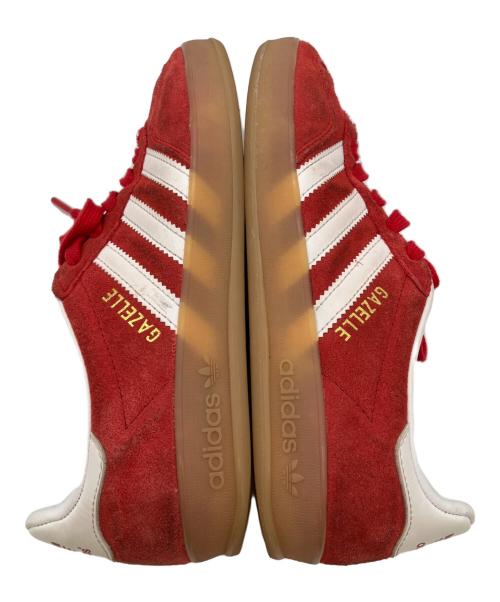 adidas（アディダス）adidas (アディダス) Gazelle Indoor（ガゼル　インドア） レッド サイズ:23の古着・服飾アイテム