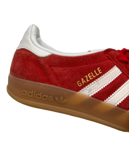 adidas（アディダス）adidas (アディダス) Gazelle Indoor（ガゼル　インドア） レッド サイズ:23の古着・服飾アイテム