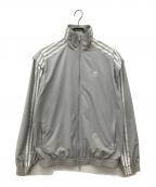 adidasアディダス）の古着「オーバーサイズ ジップオフトラックトップ」｜グレー