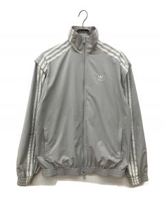 中古・古着通販】adidas (アディダス) メッシュトラックトップ ブルー