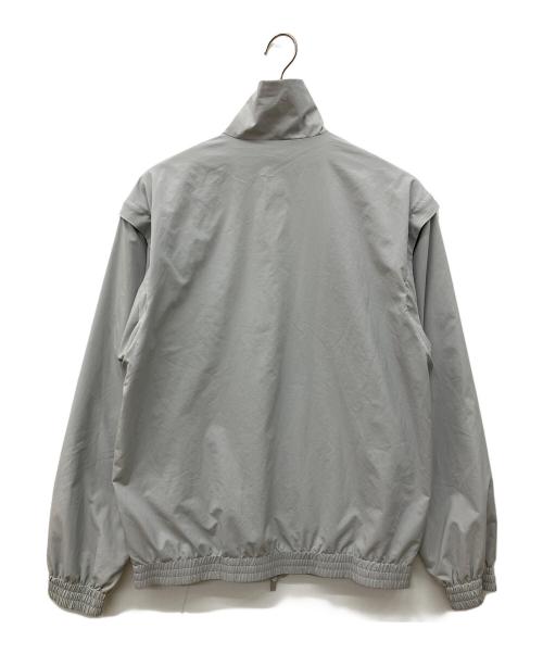 adidas（アディダス）adidas (アディダス) オーバーサイズ ジップオフトラックトップ グレー サイズ:XSの古着・服飾アイテム
