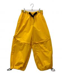 NON TOKYO（ノントーキョー）の古着「2WAY NYLON PANTS（ナイロンパンツ）」｜イエロー