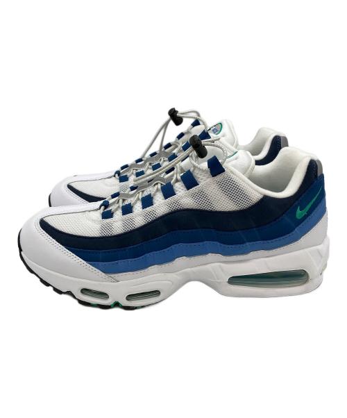 NIKE（ナイキ）NIKE (ナイキ) AIR MAX 95 BIG BUBBLE　エア マックス 95 ビッグ バブル　ローカットスニーカー ブルー×ホワイト サイズ:28.5の古着・服飾アイテム