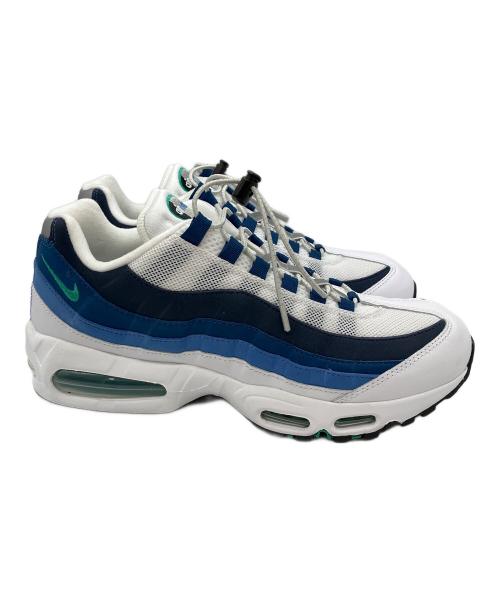 NIKE（ナイキ）NIKE (ナイキ) AIR MAX 95 BIG BUBBLE　エア マックス 95 ビッグ バブル　ローカットスニーカー ブルー×ホワイト サイズ:28.5の古着・服飾アイテム