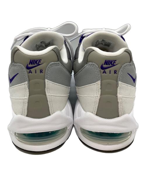 NIKE（ナイキ）NIKE (ナイキ) Air Max 95 grape（エアマックス 95 グレープ）ローカットスニーカー グレー×パープル サイズ:29の古着・服飾アイテム