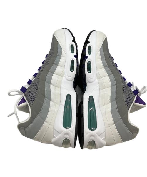 NIKE（ナイキ）NIKE (ナイキ) Air Max 95 grape（エアマックス 95 グレープ）ローカットスニーカー グレー×パープル サイズ:29の古着・服飾アイテム