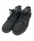 NIKEナイキ）の古着「Air Jordan 4 Retro OG "Black Cat"（エアジョーダン4 レトロ オージー ブラックキャット）ローカットスニーカー」｜ブラック