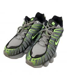 NIKE（ナイキ）の古着「Shox TL "Wolf Grey/Black/Lime Blast"（ナイキ ショックス TL "ウルフグレー/ブラック/ライムブラスト）ローカットスニーカー」｜グレー
