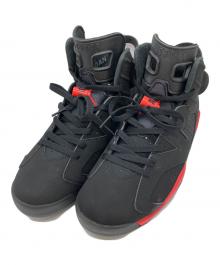 NIKE（ナイキ）の古着「Air Jordan 6 Retro "Infrared Salesman"エア ジョーダン 6 レトロ インフラレッド セールスマン　ハイカットスニーカー」｜レッド×ブラック