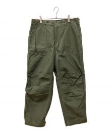 CORONA（コロナ）の古着「FATIGUE SLACKS（ファティーグスラックス）」｜カーキ