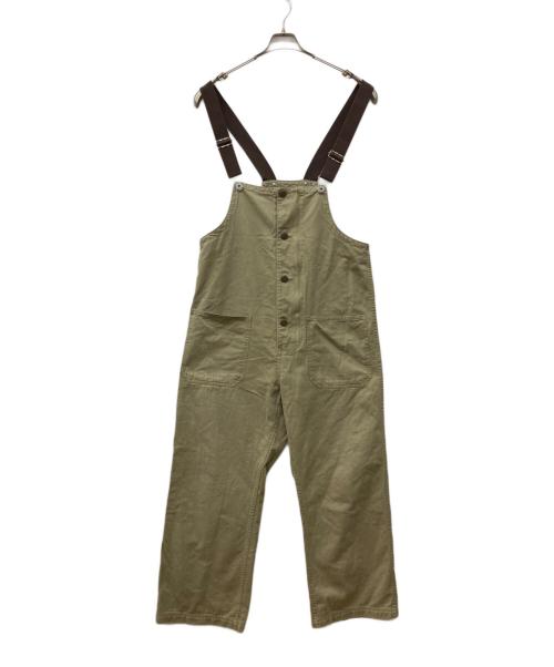 STORM BECKER（ストームベッカー）STORM BECKER (ストームベッカー) オーバーオール　サロペット カーキ サイズ:XLの古着・服飾アイテム