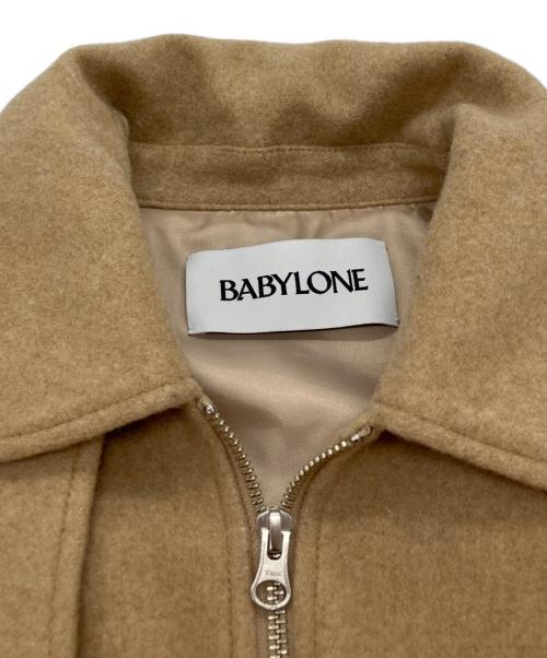 BABYLONE（バビロン）BABYLONE (バビロン) ライトメルトンブルゾン ブラウン サイズ:FREEの古着・服飾アイテム