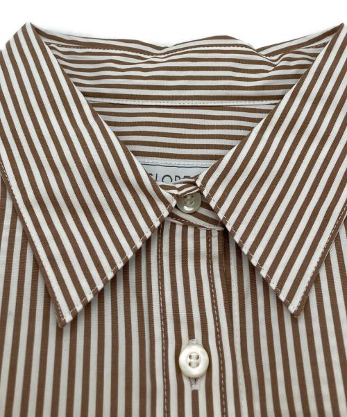 SLOBE IENA（スローブ イエナ）SLOBE IENA (スローブ イエナ) HAPPYCOLOR SHIRT ブラウン サイズ:FREE 未使用品の古着・服飾アイテム