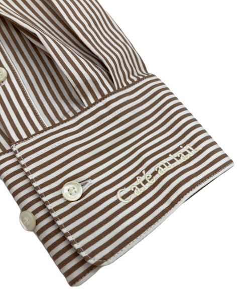 SLOBE IENA（スローブ イエナ）SLOBE IENA (スローブ イエナ) HAPPYCOLOR SHIRT ブラウン サイズ:FREE 未使用品の古着・服飾アイテム