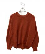 journal standard L'essageジャーナルスタンダード レサージュ）の古着「TWINKLEクルーネックプルオーバー」｜レッド