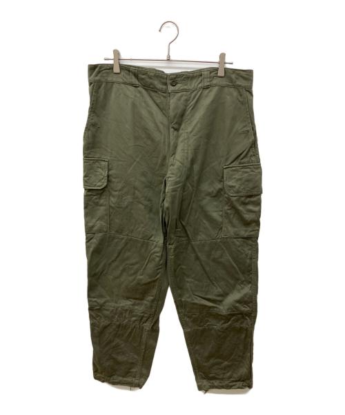 French Military（フレンチミリタリー）FRENCH MILITARY (フレンチミリタリー) カーゴパンツ カーキ サイズ:92の古着・服飾アイテム