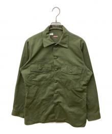 US ARMY（ユーエスアーミー）の古着「ユーティリティシャツ」｜カーキ