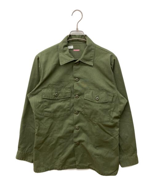 US ARMY（ユーエスアーミー）US ARMY (ユーエスアーミー) ユーティリティシャツ カーキ サイズ:不明の古着・服飾アイテム
