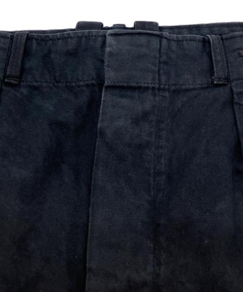 ITALIAN ARMY（イタリア軍）Italian Army (イタリア軍) 黒染めワークパンツ ブラック サイズ:不明の古着・服飾アイテム