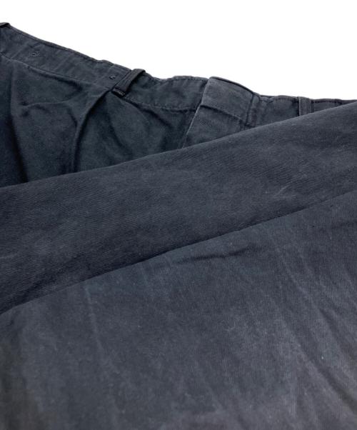ITALIAN ARMY（イタリア軍）Italian Army (イタリア軍) 黒染めワークパンツ ブラック サイズ:不明の古着・服飾アイテム