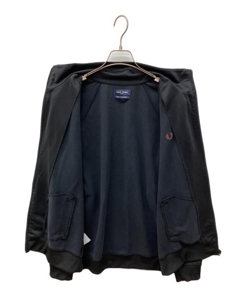 FRED PERRY（フレッドペリー）FRED PERRY (フレッドペリー) Contrast Tape Track Jacket ブラック サイズ:XLの古着・服飾アイテム