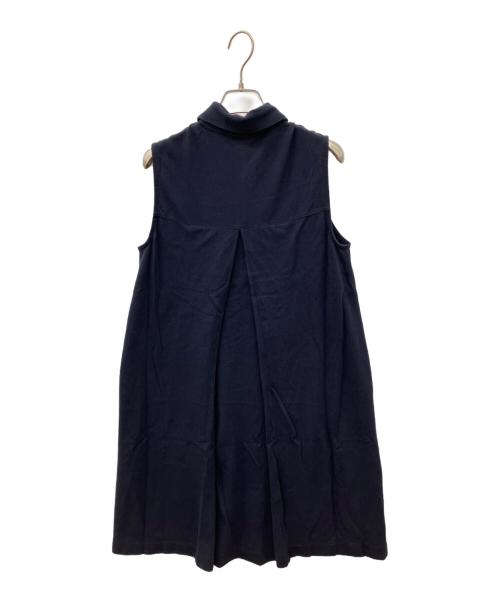 FRED PERRY（フレッドペリー）FRED PERRY (フレッドペリー) Button-Through Pique Shirt Dress ブラック サイズ:36の古着・服飾アイテム