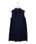 FRED PERRY（フレッドペリー）の古着「Button-Through Pique Shirt Dress」｜ブラック