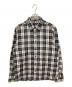 FRED PERRY（フレッドペリー）の古着「Tartan Twill Shirt」｜ベージュ×ブラック