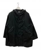 FRED PERRYフレッドペリー）の古着「Oversized Fishtail Parka Jacket」｜ブラック