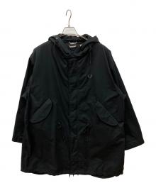 FRED PERRY（フレッドペリー）の古着「Oversized Fishtail Parka Jacket」｜ブラック