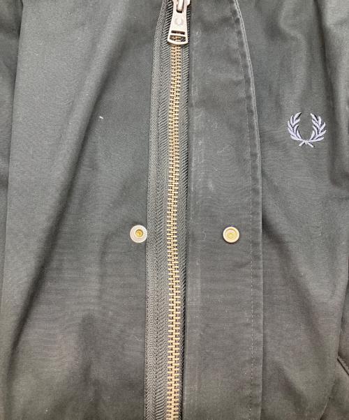 FRED PERRY（フレッドペリー）FRED PERRY (フレッドペリー) Oversized Fishtail Parka Jacket ブラック サイズ:Mの古着・服飾アイテム