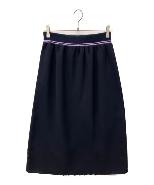 FRED PERRY（フレッドペリー）FRED PERRY (フレッドペリー) Tipped Pleated Skirt ブラック サイズ:36の古着・服飾アイテム