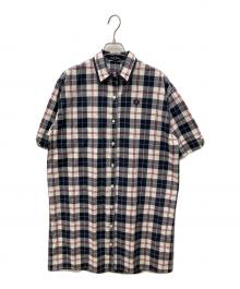 FRED PERRY（フレッドペリー）の古着「チェックシャツワンピース」｜グレー