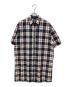 FRED PERRY（フレッドペリー）の古着「チェックシャツワンピース」｜グレー