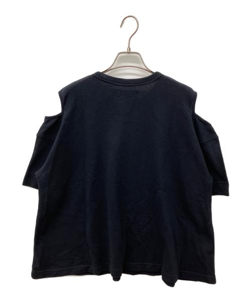 FRED PERRY（フレッドペリー）FRED PERRY (フレッドペリー) カット アウト Tシャツ ブラック サイズ:36の古着・服飾アイテム