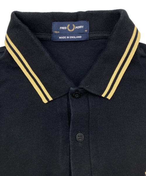 FRED PERRY（フレッドペリー）FRED PERRY (フレッドペリー) ポロシャツ ブラック サイズ:46の古着・服飾アイテム