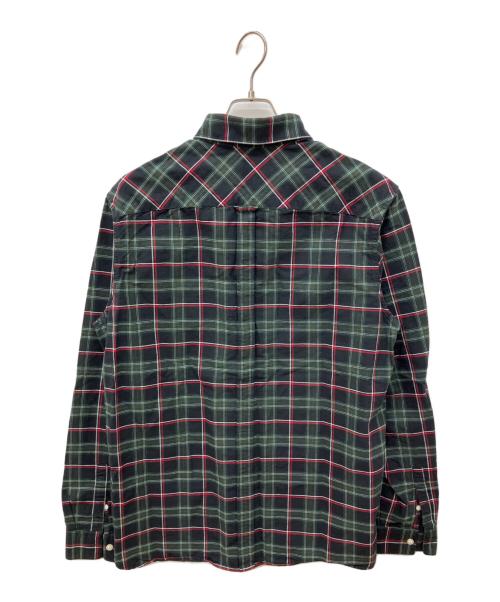 FRED PERRY（フレッドペリー）FRED PERRY (フレッドペリー) チェックシャツ グリーン サイズ:Lの古着・服飾アイテム