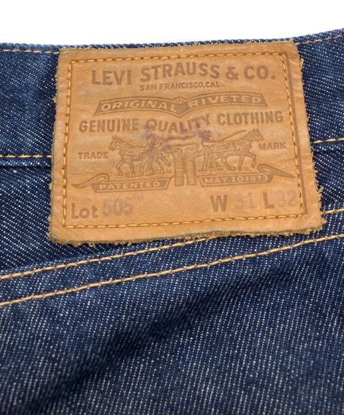 LEVI'S PReMIUM（リーバイス プレミアム）LEVI'S PReMIUM (リーバイス プレミアム) 505 デニムパンツ インディゴ サイズ:78.5cm (W31)の古着・服飾アイテム