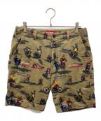 SUPREMEシュプリーム）の古着「Moto Short」｜カーキ