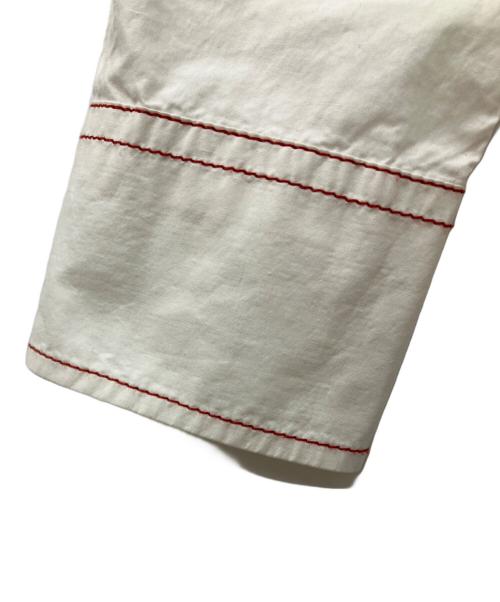 EMPORIO ARMANI（エンポリオ アルマーニ）EMPORIO ARMANI (エンポリオ アルマーニ) ボウタイシャツ ホワイト サイズ:40の古着・服飾アイテム
