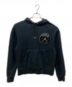 JORDAN×PSGジョーダン×パリ・サンジェルマンFC）の古着「JORDAN PSG PULLOVER TAPED HOODY」｜ブラック