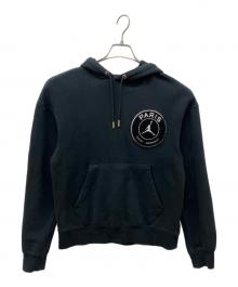 JORDAN×PSG（ジョーダン×パリ・サンジェルマンFC）の古着「JORDAN PSG PULLOVER TAPED HOODY」｜ブラック
