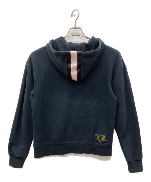 JORDAN（ジョーダン）JORDAN (ジョーダン) PSG (パリ・サンジェルマンFC) JORDAN PSG PULLOVER TAPED HOODY ブラック サイズ:Sの古着・服飾アイテム