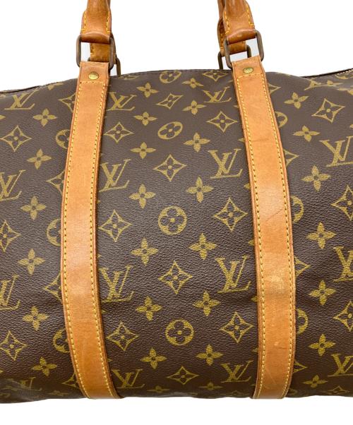 LOUIS VUITTON（ルイ ヴィトン）LOUIS VUITTON (ルイ ヴィトン) キーポル50 モノグラム トラベルバッグ ブラウンの古着・服飾アイテム