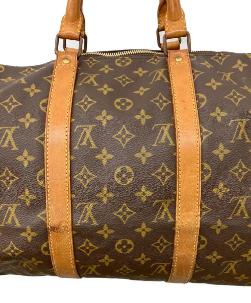 LOUIS VUITTON（ルイ ヴィトン）LOUIS VUITTON (ルイ ヴィトン) キーポル50 モノグラム トラベルバッグ ブラウンの古着・服飾アイテム