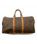 LOUIS VUITTON (ルイ ヴィトン) キーポル50 モノグラム トラベルバッグ ブラウン：46000円